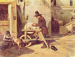 Le rémouleur, tableau d'Alexandre-Gabriel Decamps